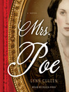 Cover image for Mrs. Poe